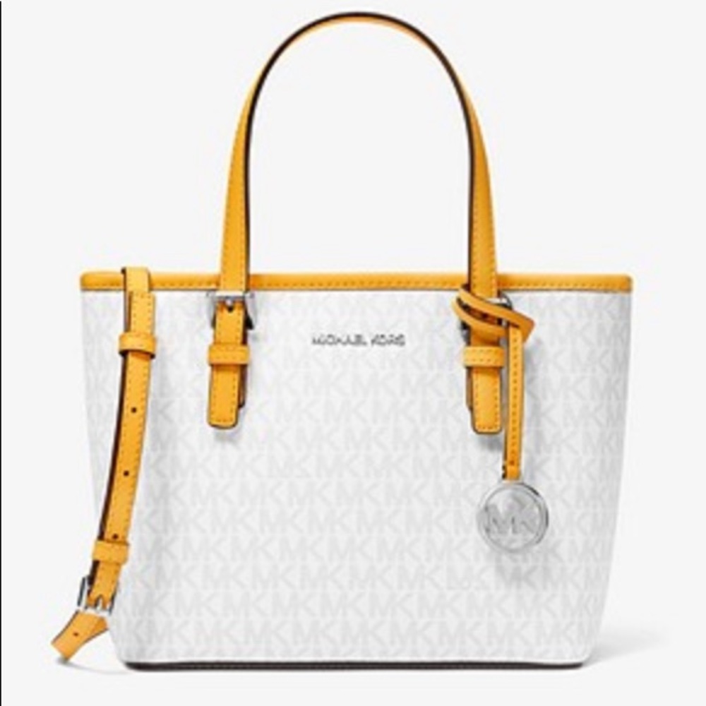 🗣 SALE 💥 MICHAELKORS JetSet Small Logo Top-Zip🌸